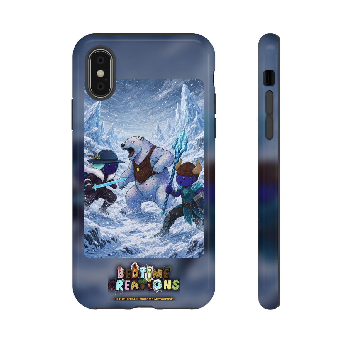 Bedtime Creations x Ultra Kingdoms Tough Phone Case — Frostmen Battle