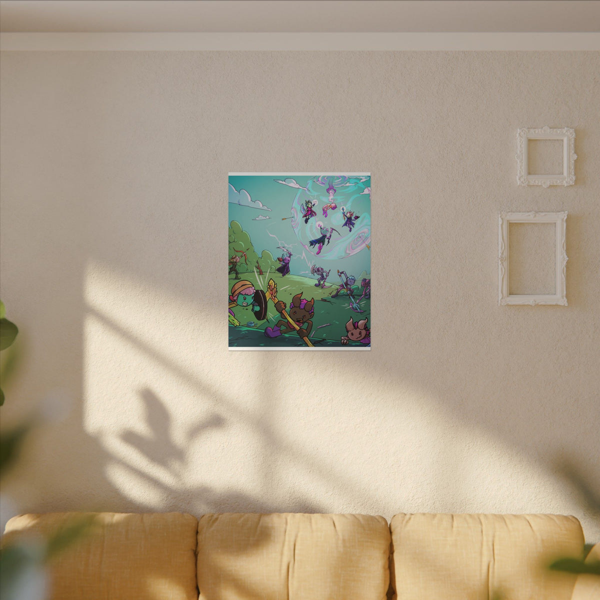 Bedtime Creations Canvas Wall Art — Battle of the Dream Realm