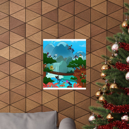 Bedtime Creations Poster — Woodlanders Valley