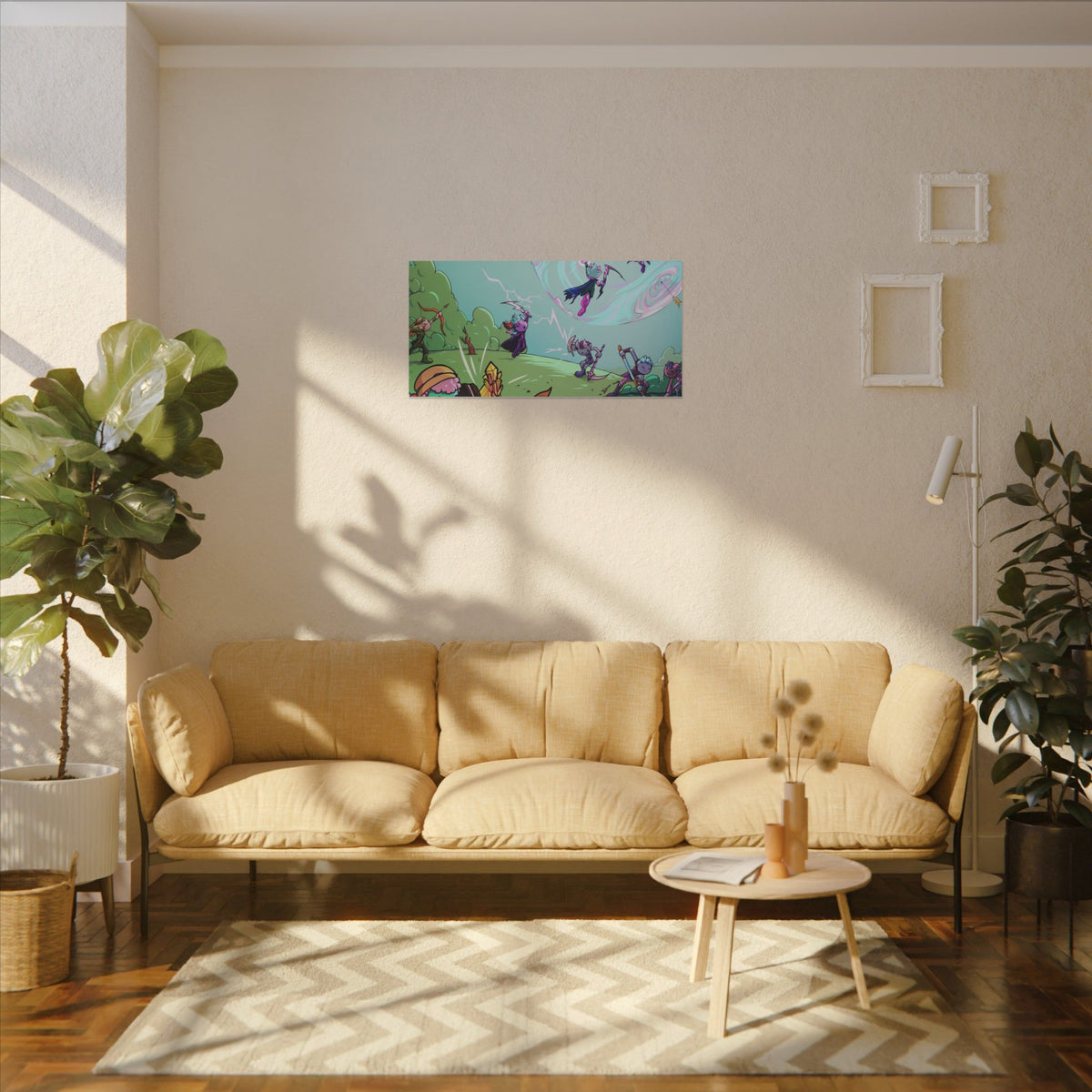 Bedtime Creations Canvas Wall Art — Battle of the Dream Realm