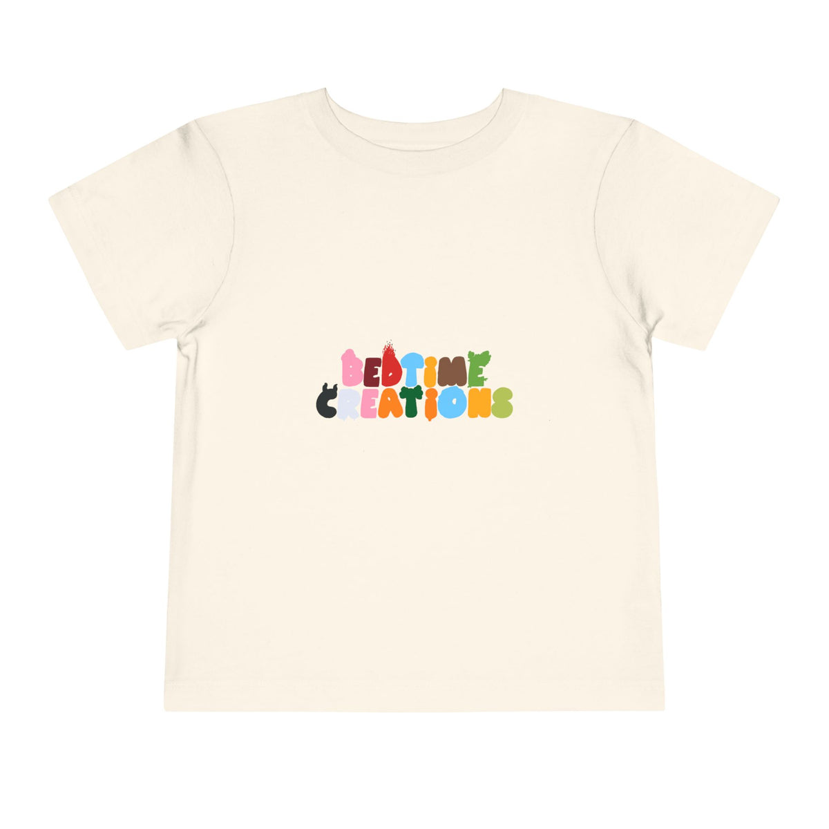Bedtime Creations Toddler Tee — Rainbow Logo