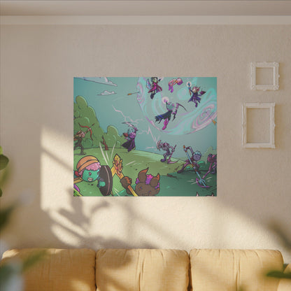 Bedtime Creations Canvas Wall Art — Battle of the Dream Realm