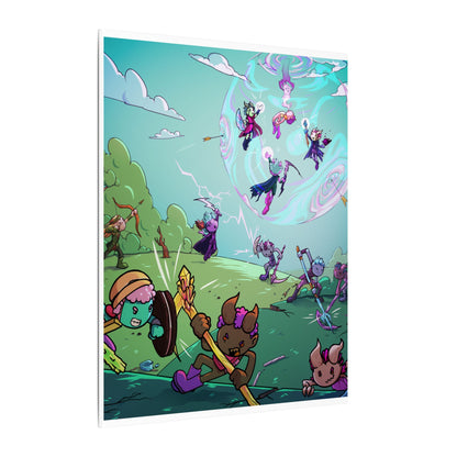 Bedtime Creations Canvas Wall Art — Battle of the Dream Realm