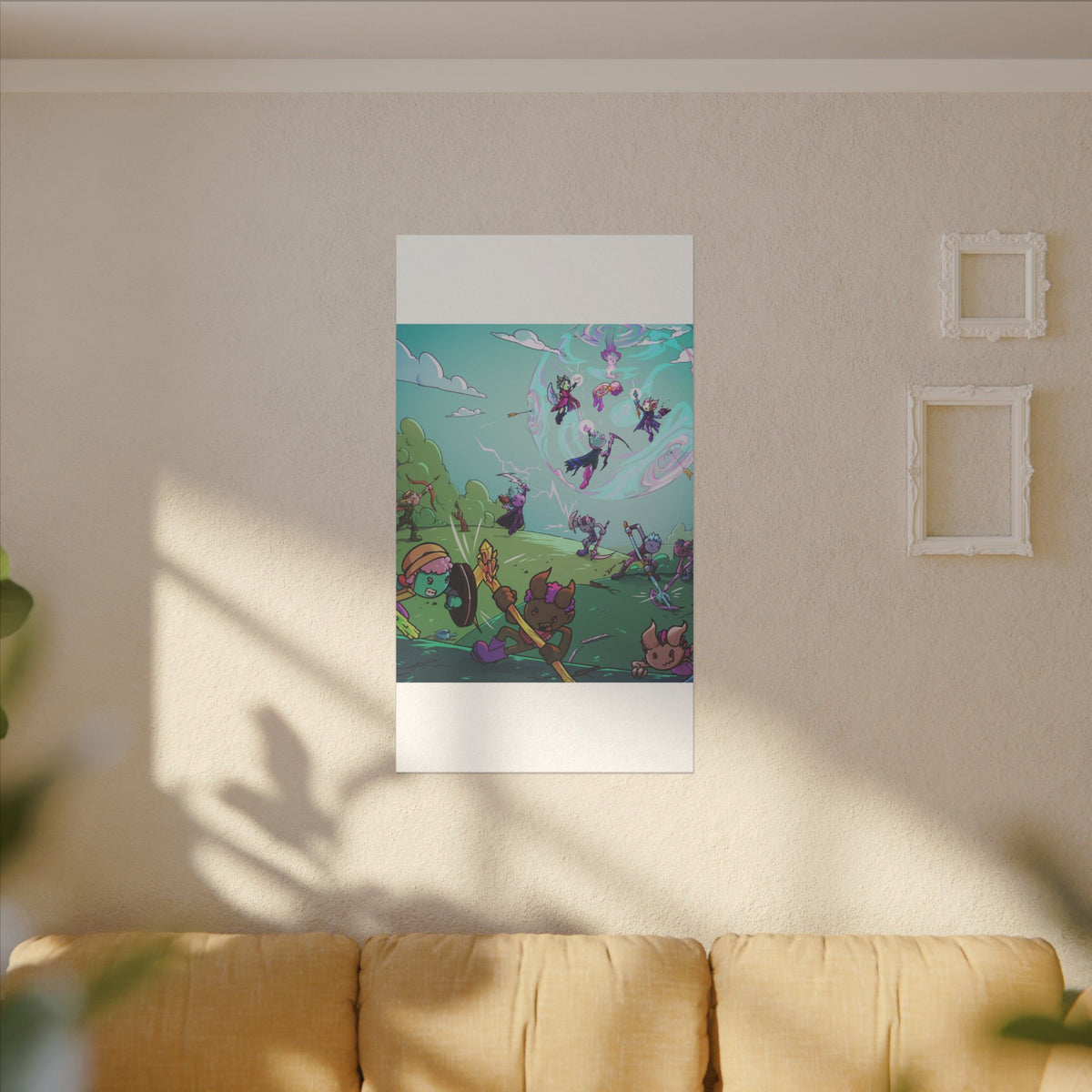 Bedtime Creations Canvas Wall Art — Battle of the Dream Realm
