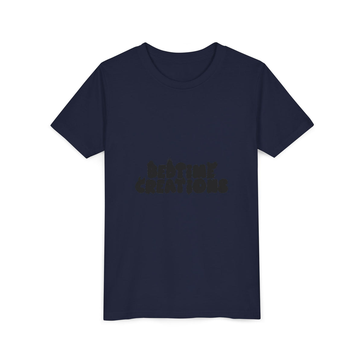 Bedtime Creations Youth Tee — Black Logo
