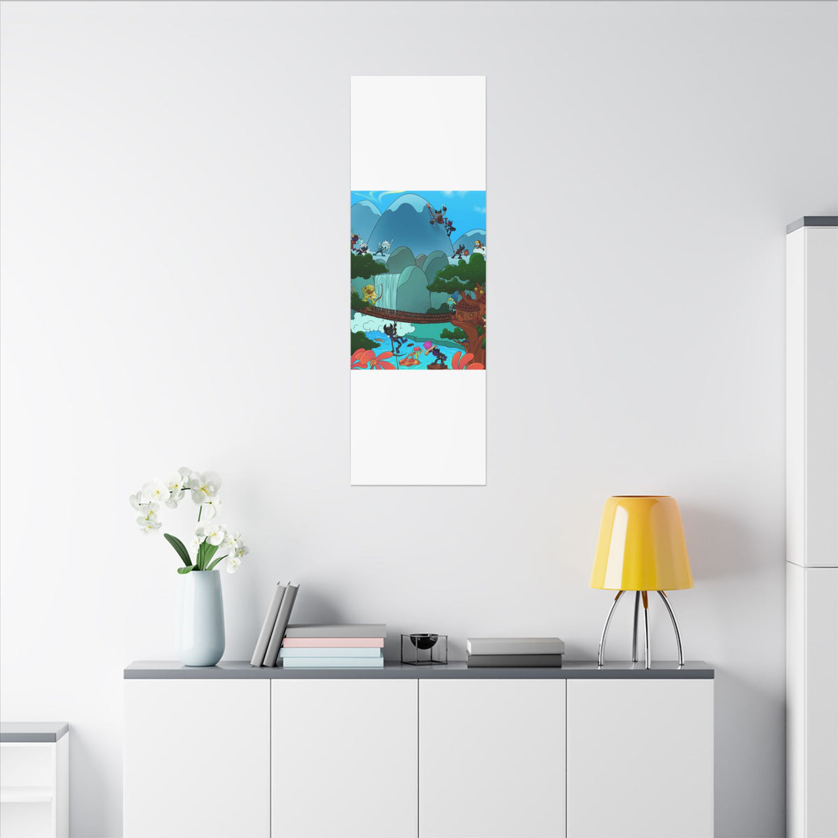 Bedtime Creations Canvas Wall Art — Woodlanders Valley