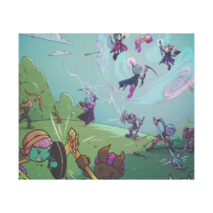 Bedtime Creations Canvas Wall Art — Battle of the Dream Realm