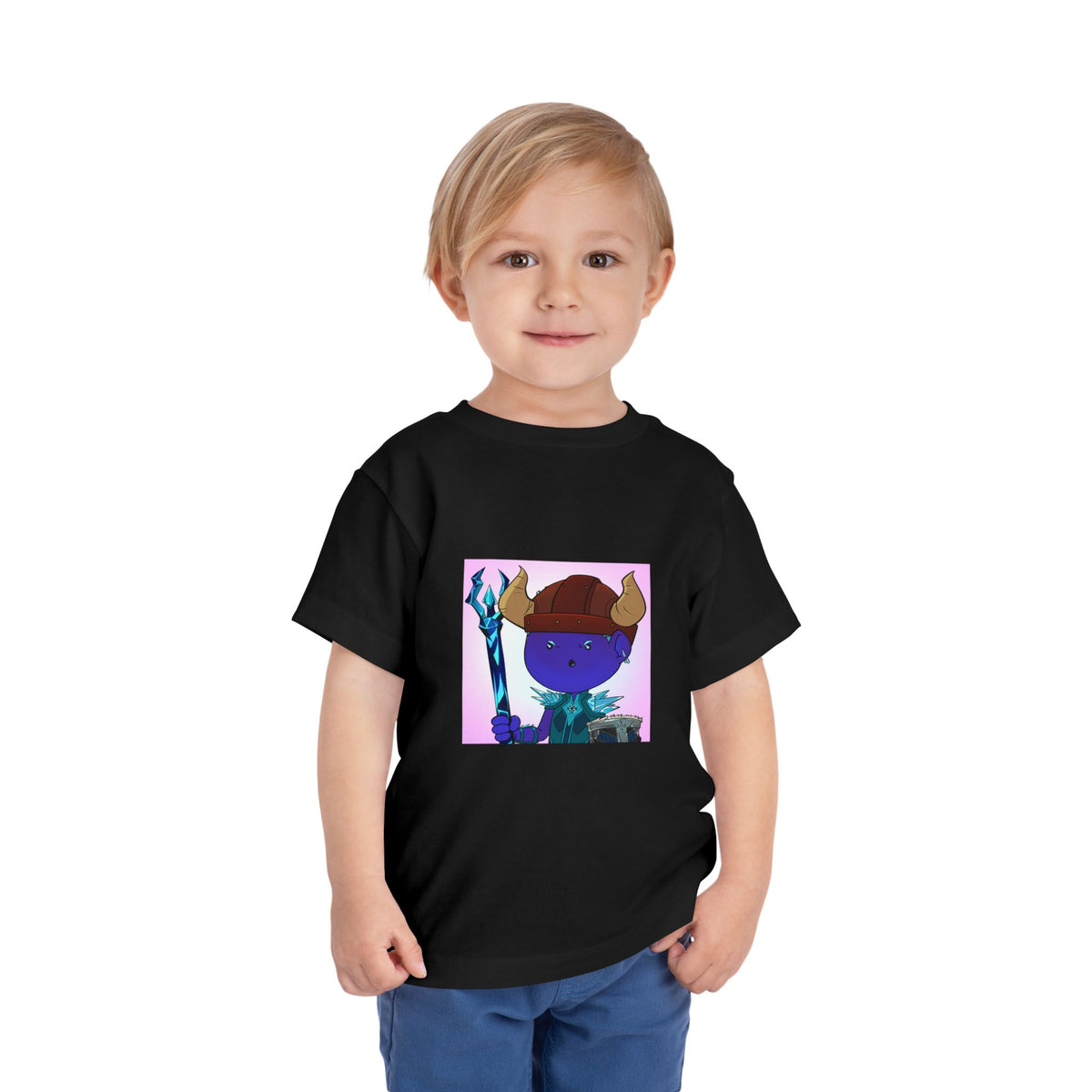 Bedtime Creations Toddler Tee — Frostman Trident Warrior