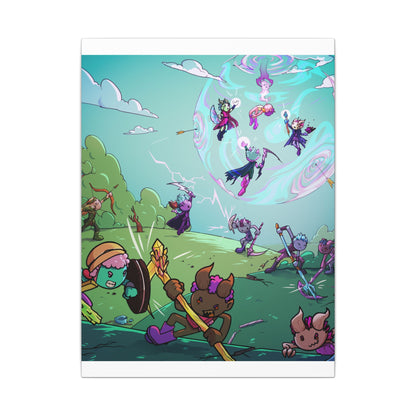 Bedtime Creations Canvas Wall Art — Battle of the Dream Realm