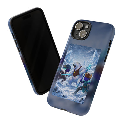 Bedtime Creations Tough Phone Case — Frostmen vs. Polar Bear
