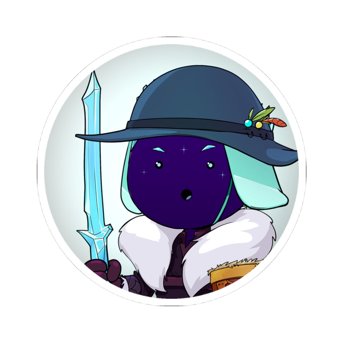 Bedtime Creations x Ultra Kingdoms Sticker — Frostman Ranger