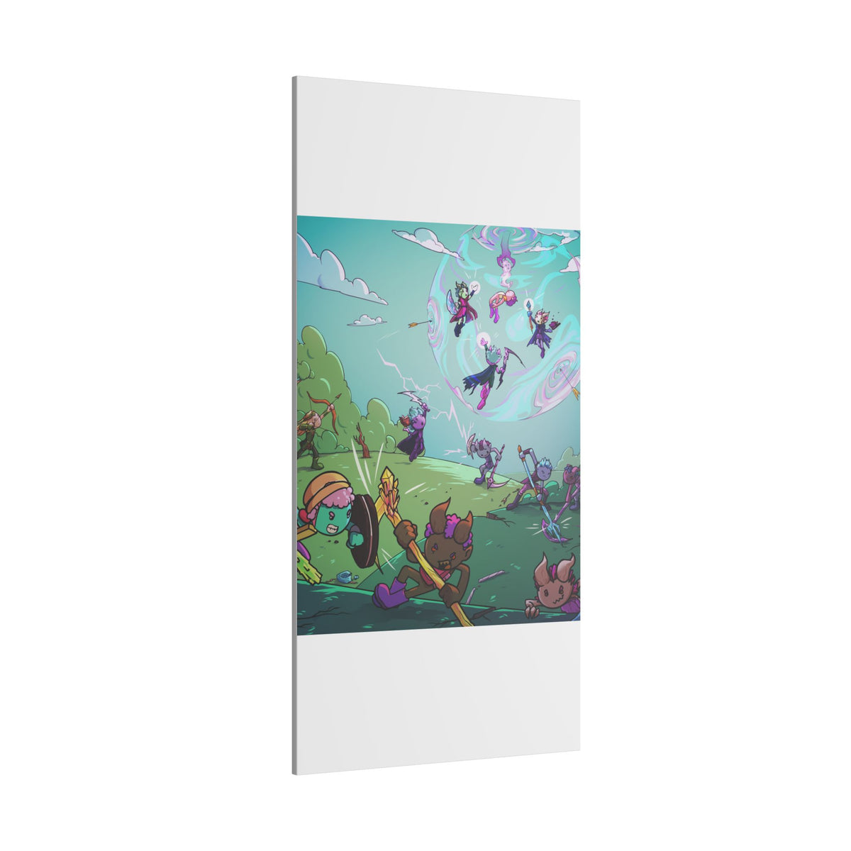 Bedtime Creations Canvas Wall Art — Battle of the Dream Realm
