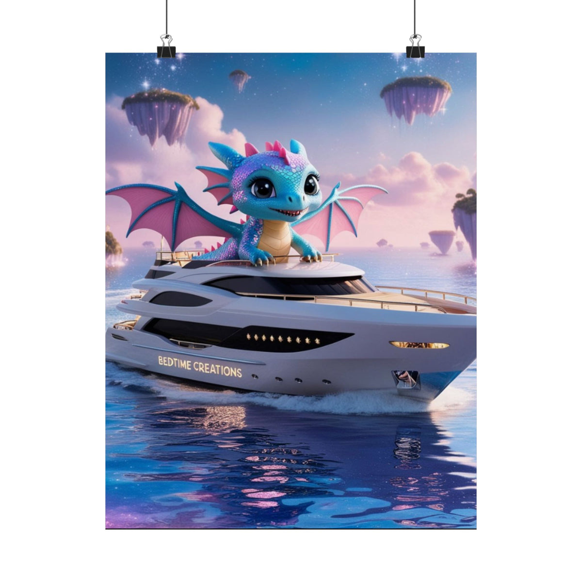 Bedtime Creations Poster — Dragon Voyage