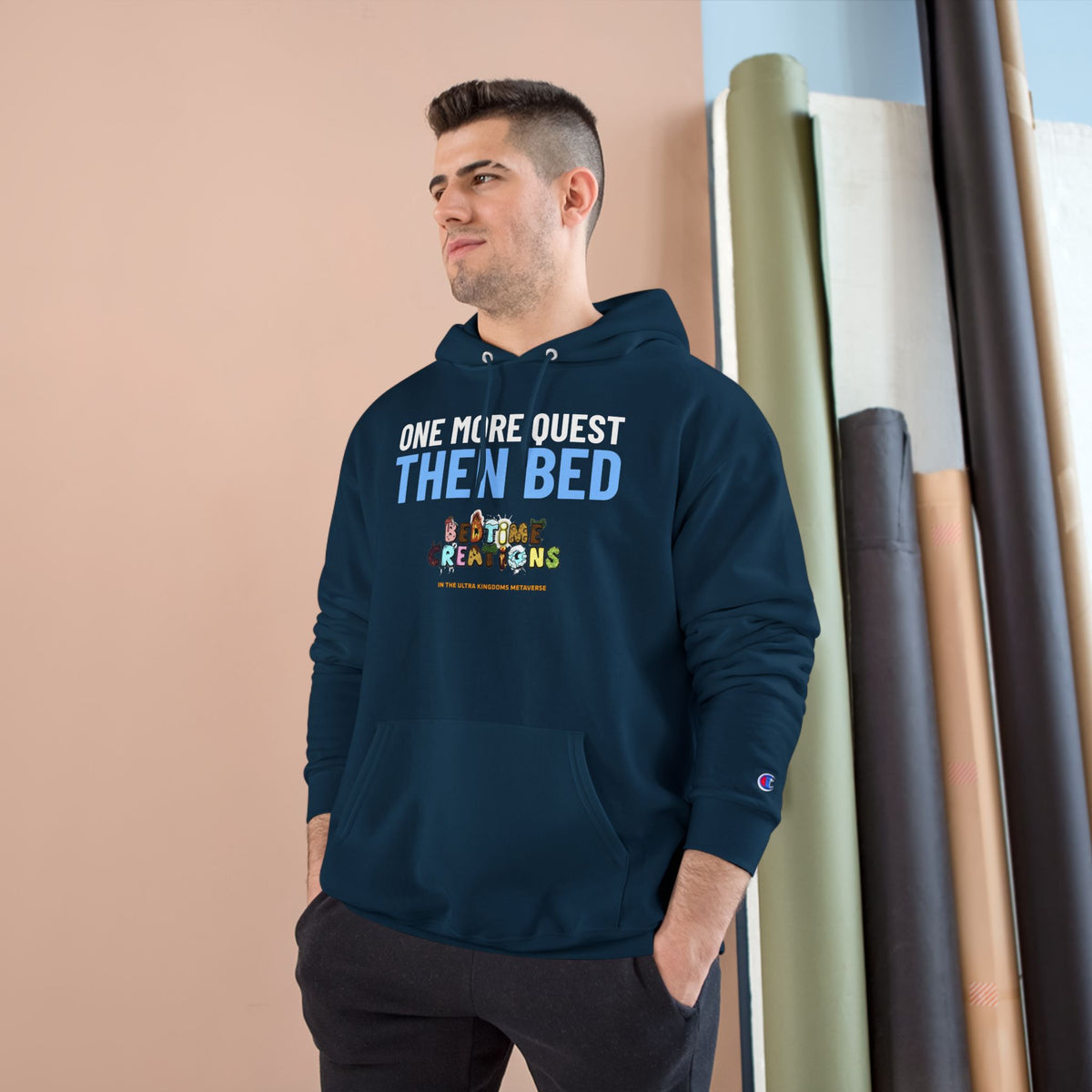 Bedtime Creations x Ultra Kingdoms One More Quest Hoodie — Champion Hoodie