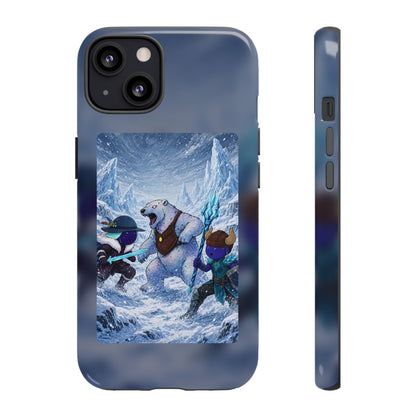 Bedtime Creations Tough Phone Case — Frostmen vs. Polar Bear
