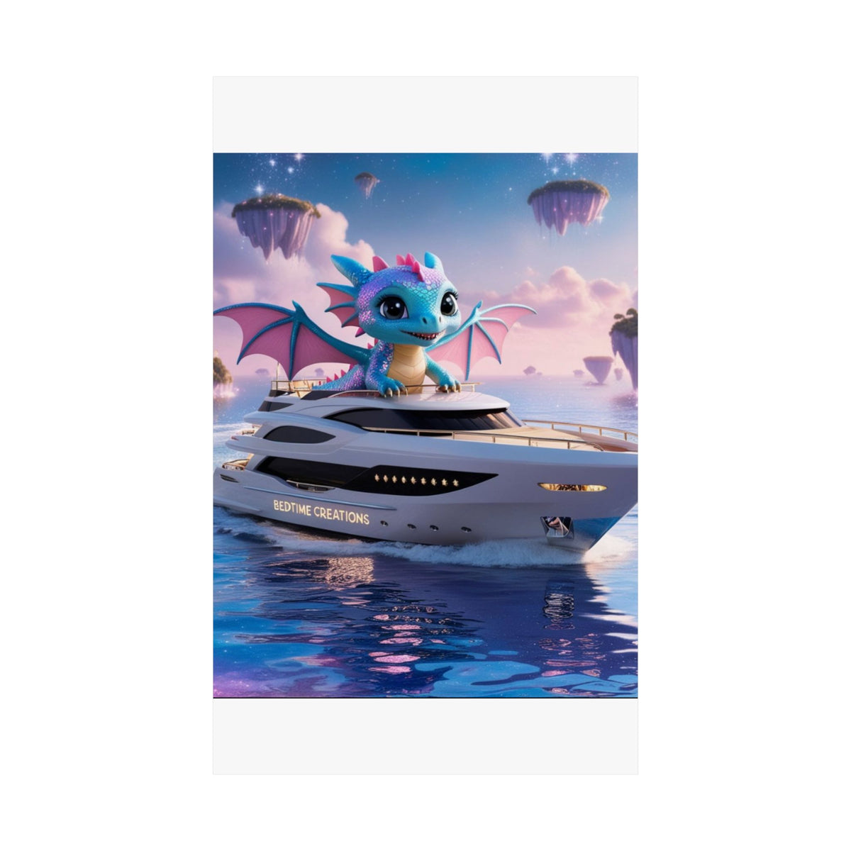 Bedtime Creations Poster — Dragon Voyage