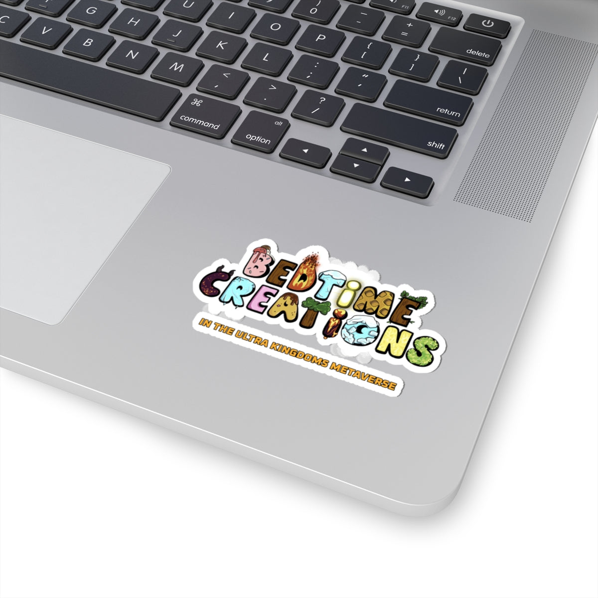 Bedtime Creations x Ultra Kingdoms Logo Sticker