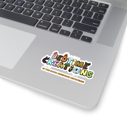 Bedtime Creations x Ultra Kingdoms Logo Sticker