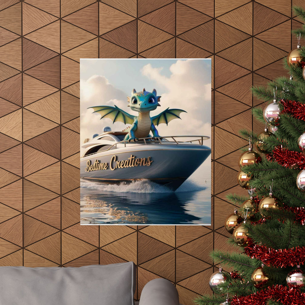 Bedtime Creations Poster — Dragon's Dream Yacht