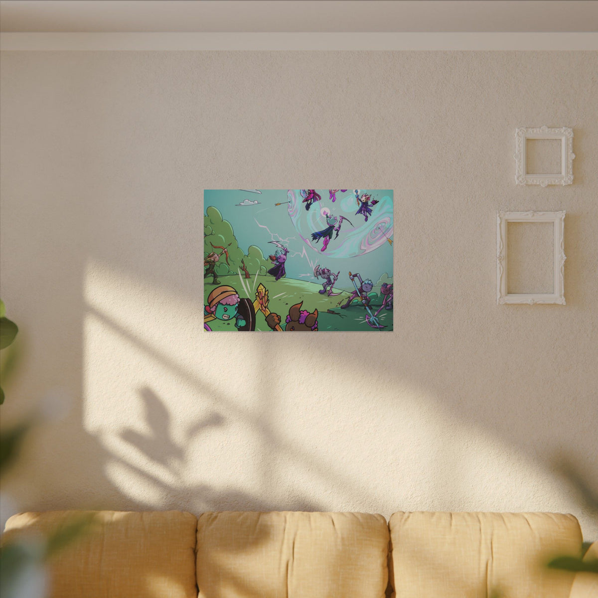 Bedtime Creations Canvas Wall Art — Battle of the Dream Realm