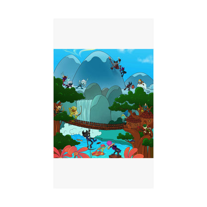 Bedtime Creations Poster — Woodlanders Valley
