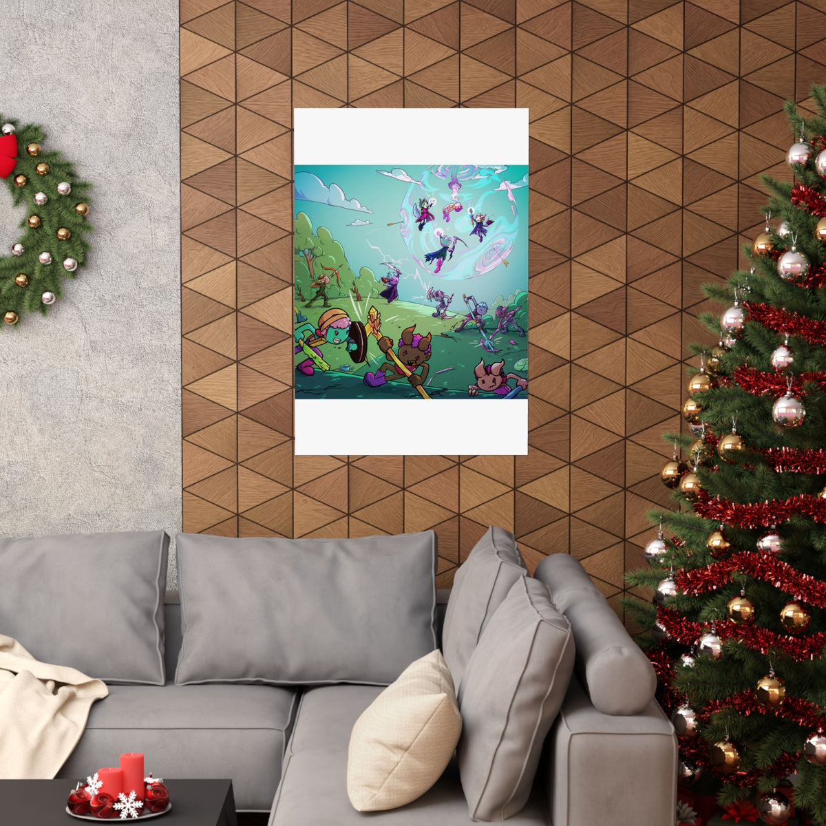 Bedtime Creations Kids Room Poster — Battle of the Dream Realm