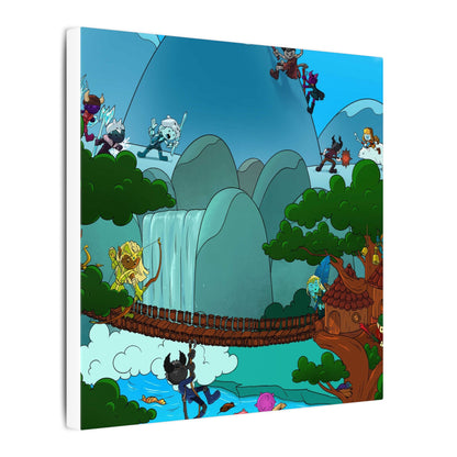 Bedtime Creations Canvas Wall Art — Woodlanders Valley