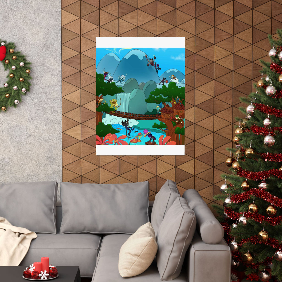 Bedtime Creations Poster — Woodlanders Valley