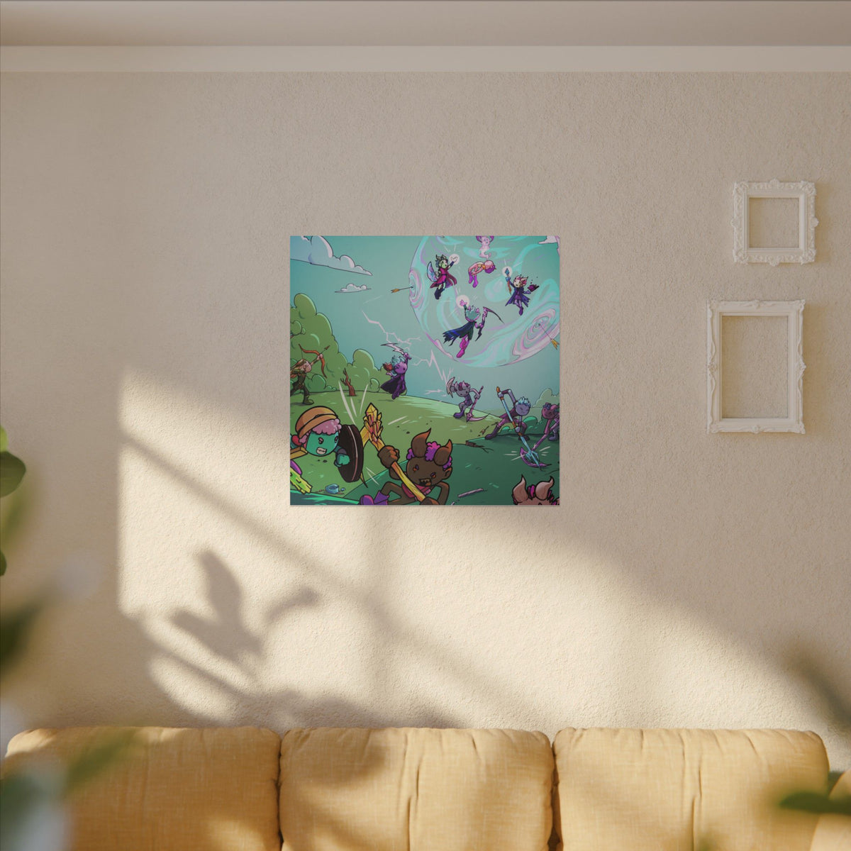 Bedtime Creations Canvas Wall Art — Battle of the Dream Realm